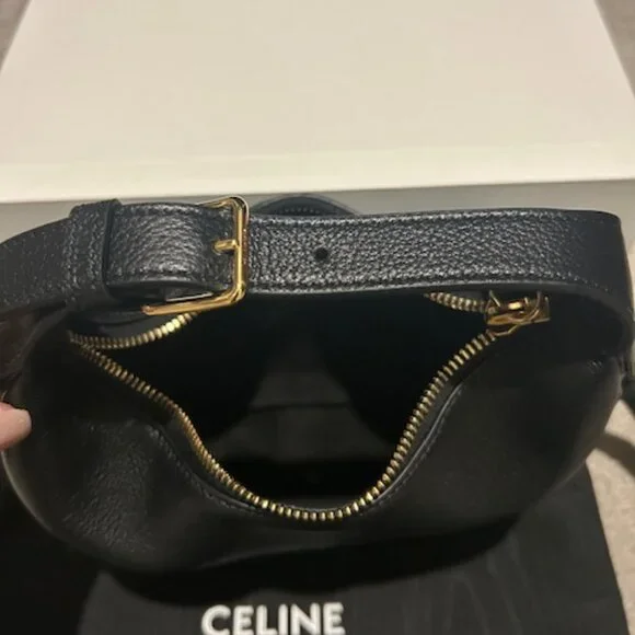 Brand New Teen Celine Lulu In Grained Calfskin Bag - Picture 3 of 10